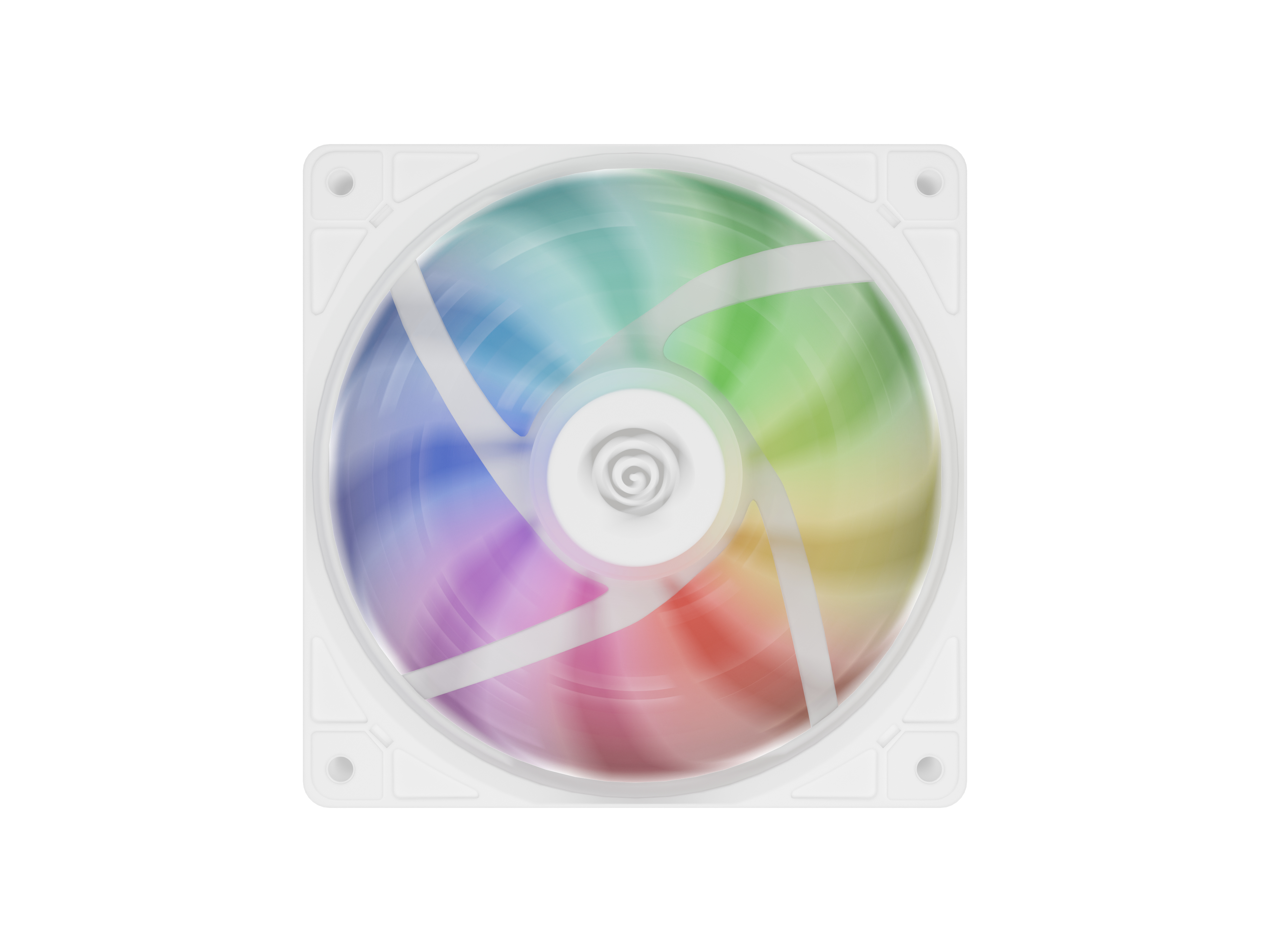 Genesis Oxal 120 ARGB casefan, 120 mm, 3-pin, ARGB, max. 1450 rpm, wit