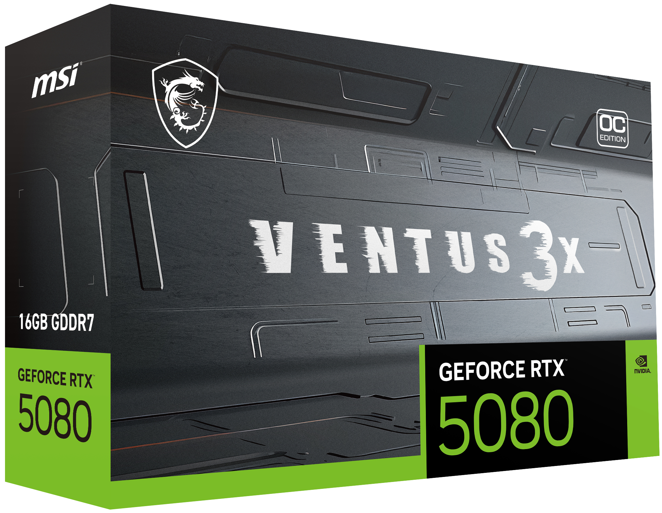 MSI RTX 5080 16G VENTUS 3X OC 16GB/3xDP/HDMI/2,5slot
