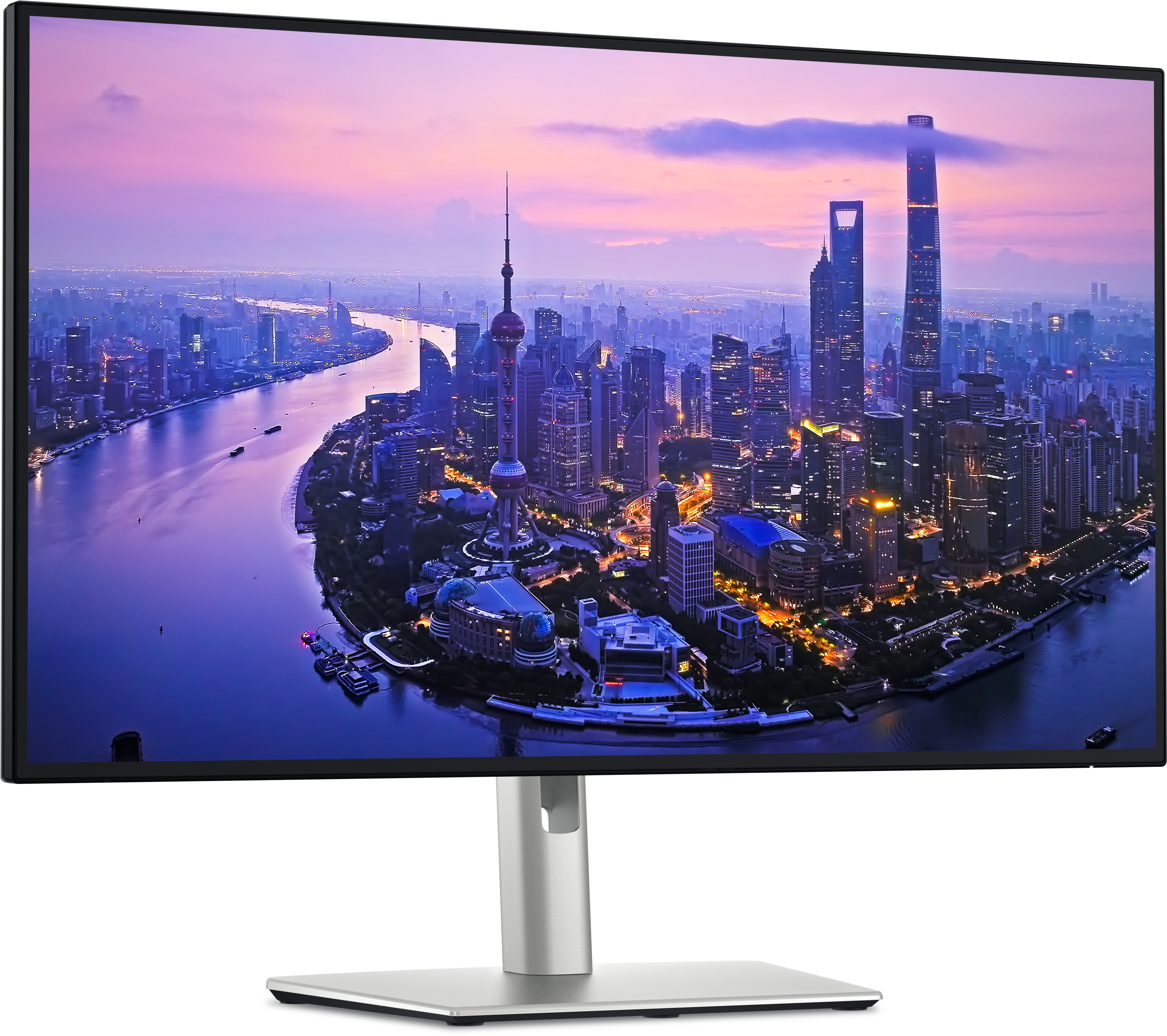 DELL UltraSharp U2725QE monitor 68,6 cm (27 inch) 16:9, 3840 x 2160 Pixels 4K Ultra HD LCD Zwart, Zilver
