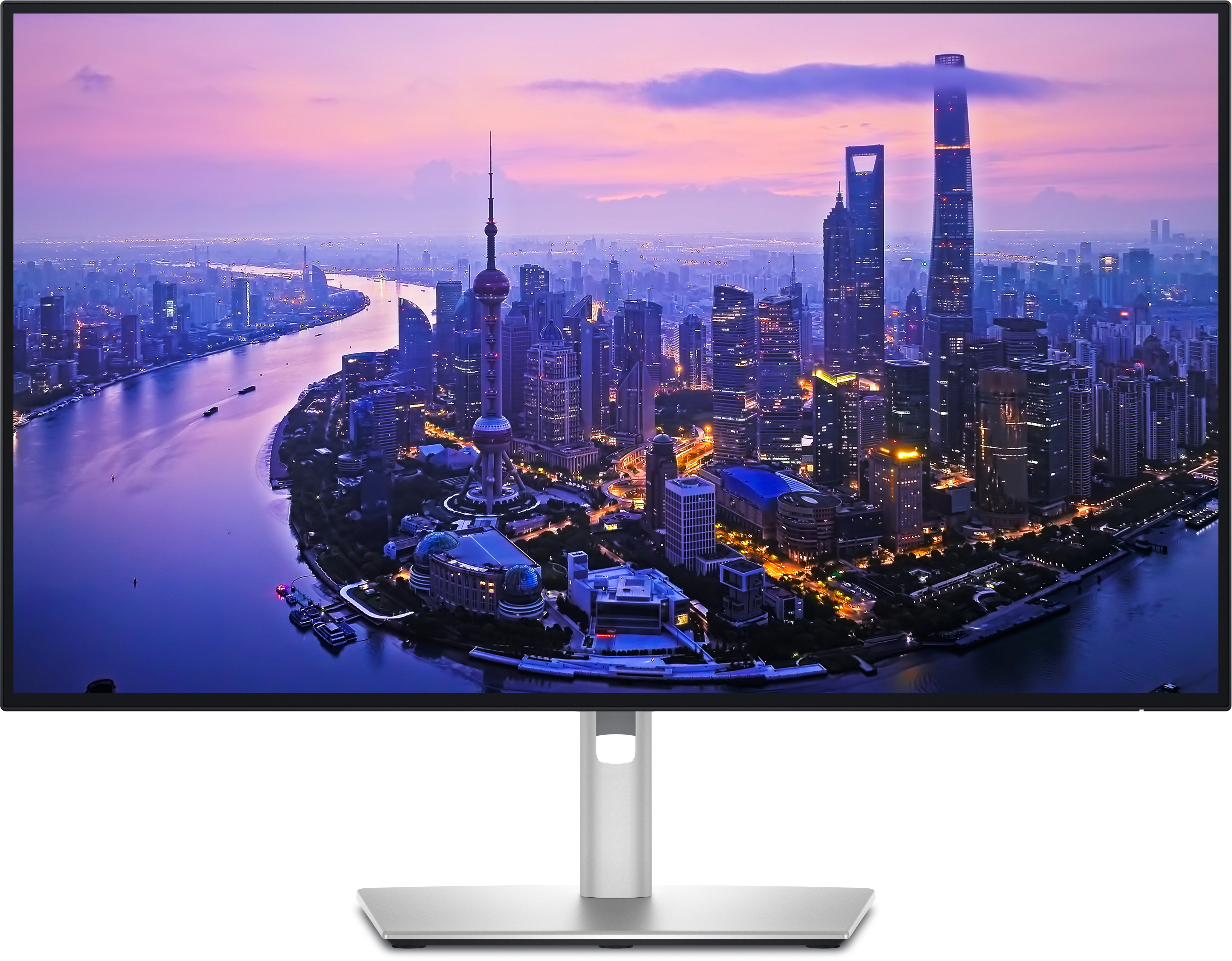 DELL UltraSharp U2725QE monitor 68,6 cm (27 inch) 16:9, 3840 x 2160 Pixels 4K Ultra HD LCD Zwart, Zilver