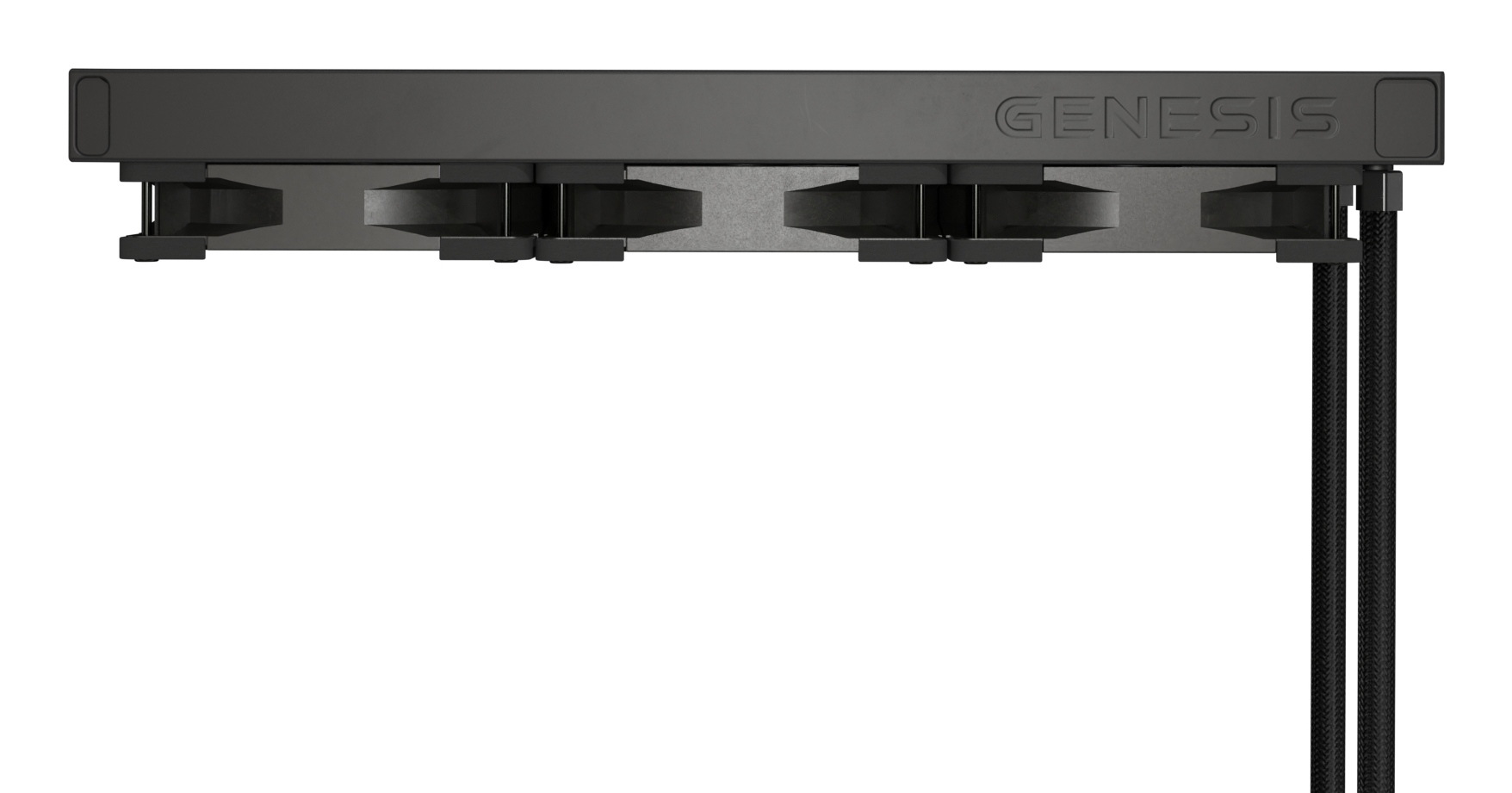 Genesis Hydria 360 Black - 360mm AIO met stille 3-phase pump, 3x 120mm PWM-fans
