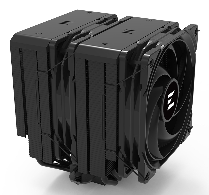Zalman CNPS14X Duo Black,High performance black coated dual fan CPU cooler, 270W TDP 2 x 120mm AF120 PWM Fans , 600 -200RPM, max 29.7dBA, Intel LGA1700/1200/115X AMD AM5/4/3