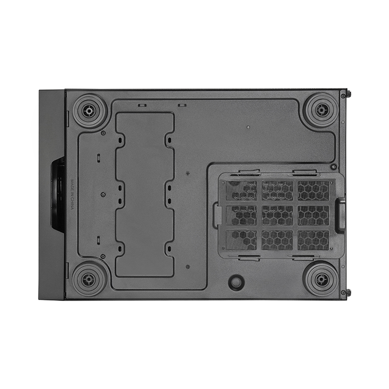 Chieftec Cube M-ATX case, black with 200mm fan