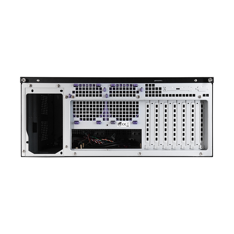 Chieftec 4U // Chieftec UNC-409S-B-OP u 4U rackmount serverbehuizing, SECC staal, 482*480*177.5 mm, 360mm AIO compatible