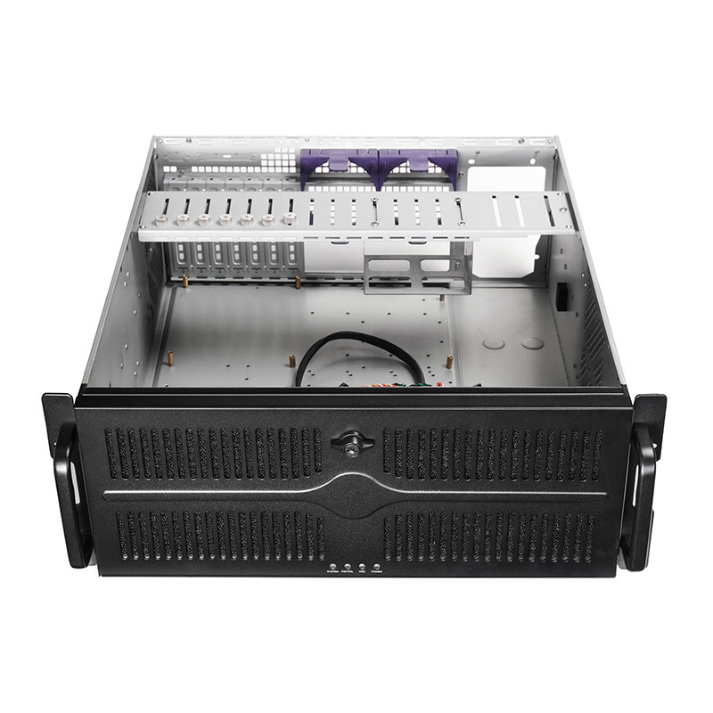 Chieftec 4U // Chieftec UNC-409S-B-OP u 4U rackmount serverbehuizing, SECC staal, 482*480*177.5 mm, 360mm AIO compatible