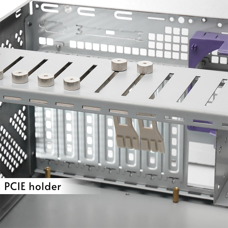 Chieftec 4U // Chieftec UNC-409S-B-OP u 4U rackmount serverbehuizing, SECC staal, 482*480*177.5 mm, 360mm AIO compatible