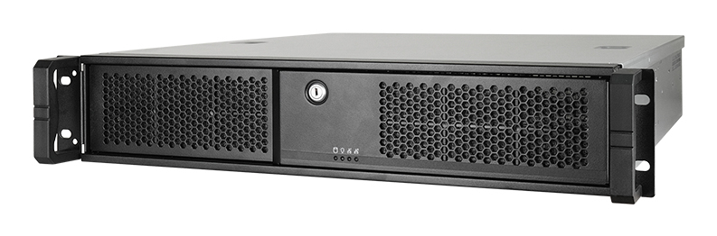 Chieftec UNC-209S-B-OP - 2U rackmount serverbehuizing, SGCC staal 1mm, 457x430x88mm geschikt voor ATX/micro-ATX, 1*5.25 , 1*3.5 extern, 2*3.5 + 2*2.5 intern, zwart