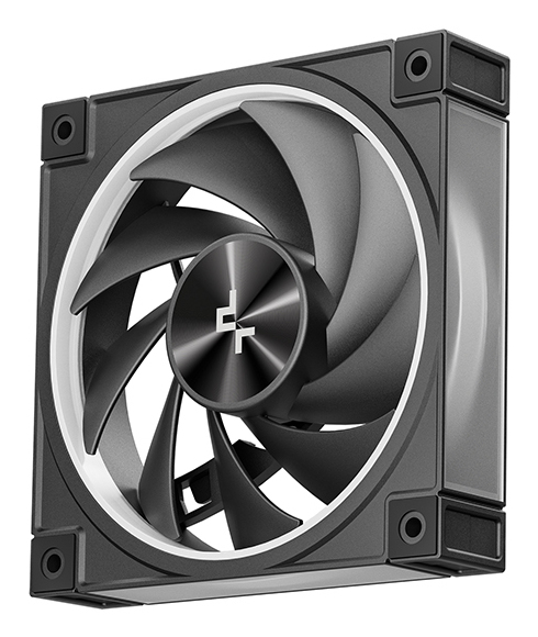 DeepCool CG580 4F V2 ATX Panoramic case, Single Chamber Configuration, Tempered Glass Panels, Pre-Installed 4x120mm PWM ARGB Fans,Type-C Port, 2x USB 3.0, Black