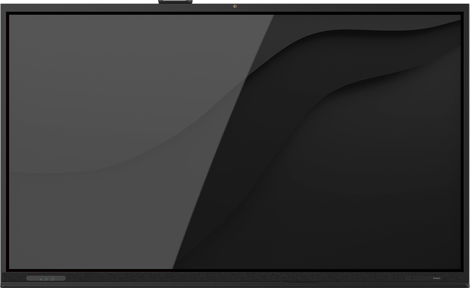 INNEX, CT75, BYOM touch display 75 inches with integrated camera, microphone, and USB TYPE C dongle buttons