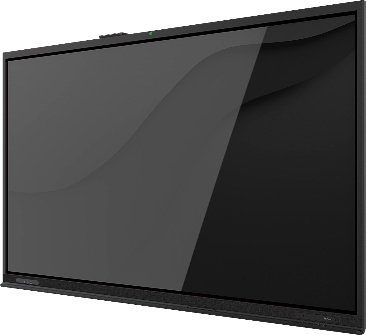 INNEX, CT75, BYOM touch display 75 inches with integrated camera, microphone, and USB TYPE C dongle buttons