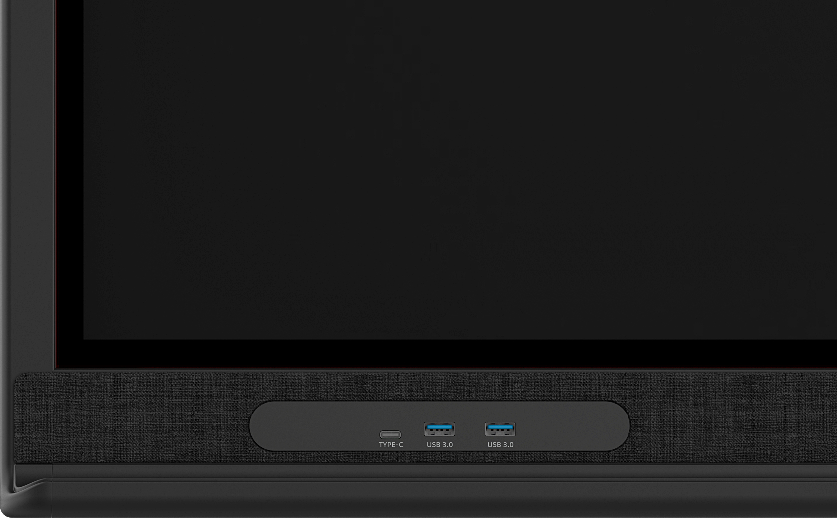 INNEX, CT75, BYOM touch display 75 inches with integrated camera, microphone, and USB TYPE C dongle buttons