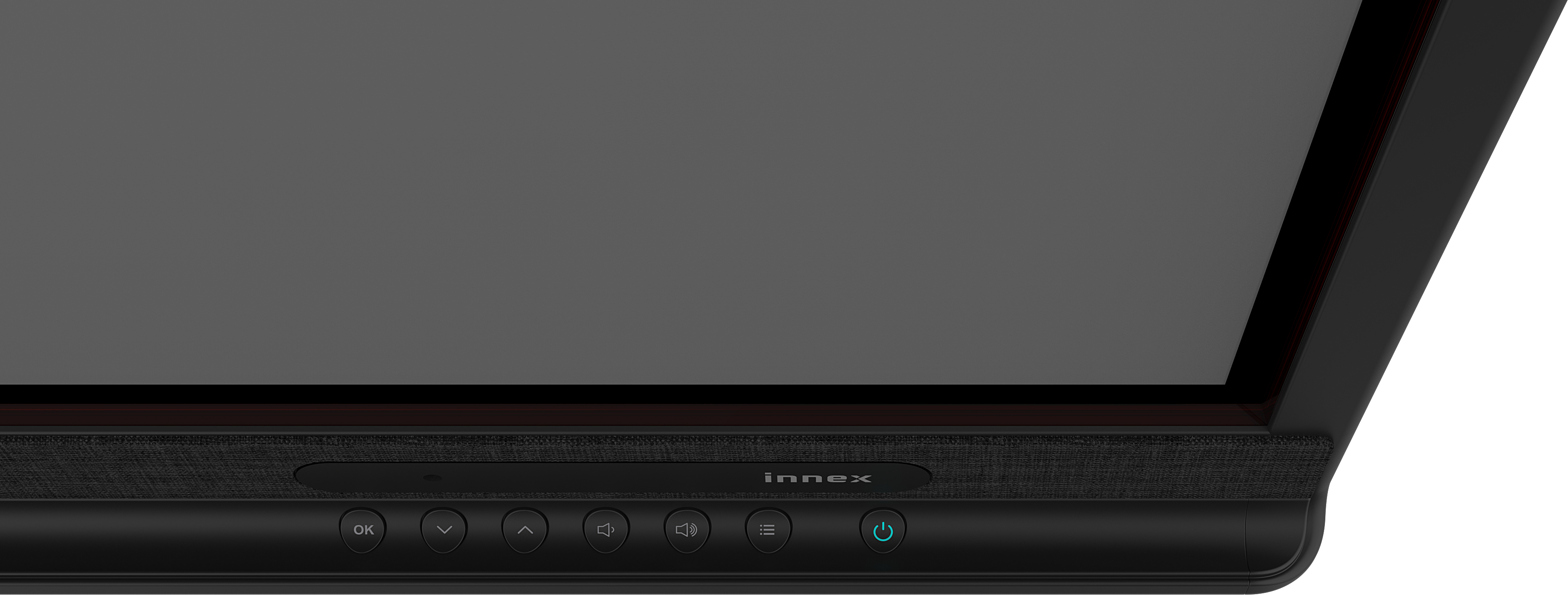 INNEX, CT75, BYOM touch display 75 inches with integrated camera, microphone, and USB TYPE C dongle buttons