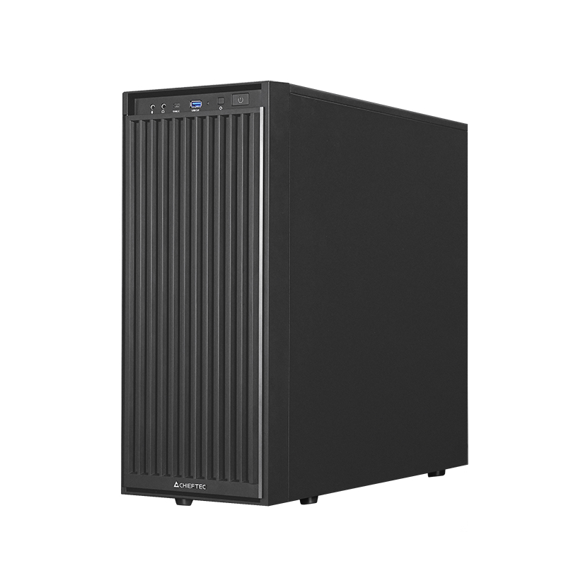 Chieftec Uni // Chieftec Uni // Black, ATX workstation 2 x 5,25 External, 6 x 3,5 and 4 x 2,5 Internal, pre-installed 120mm PWM fan, 360mm AIO compatible