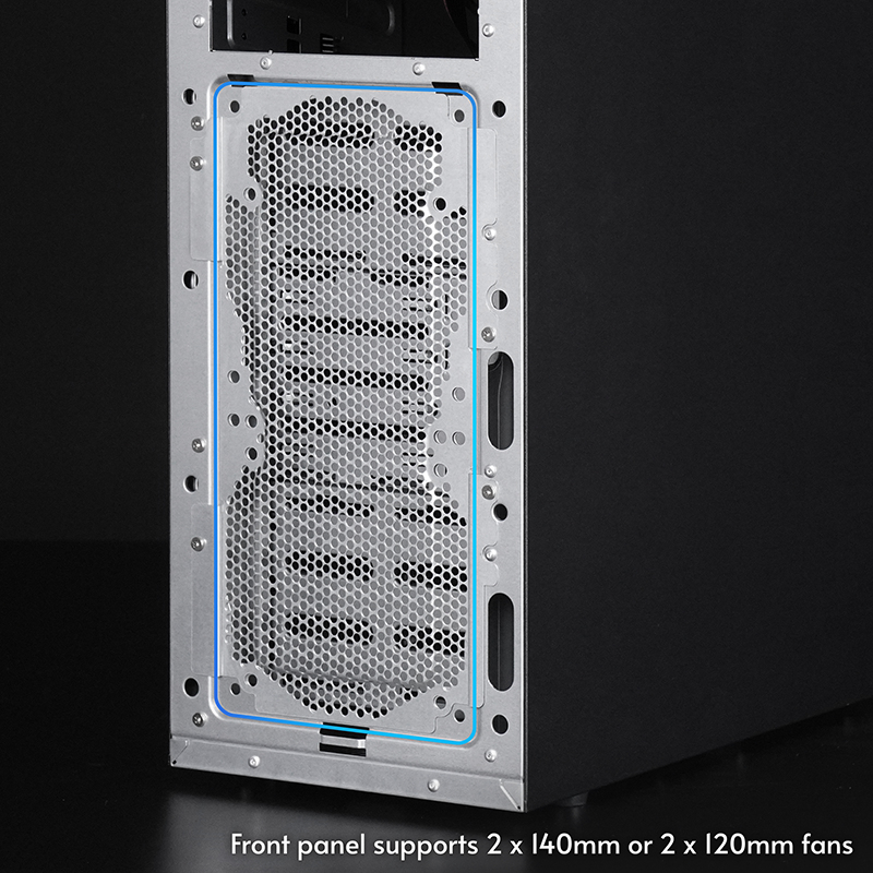 Chieftec Uni // Chieftec Uni // Black, ATX workstation 2 x 5,25 External, 6 x 3,5 and 4 x 2,5 Internal, pre-installed 120mm PWM fan, 360mm AIO compatible