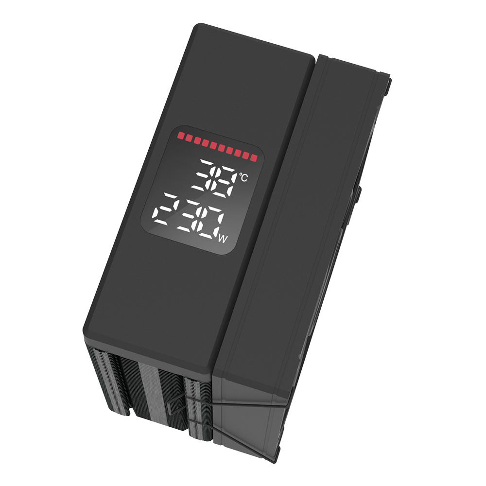 Zalman CNPS9X ECO DS, Intel : LGA1851 / 1700, AMD : AM5 / AM4, Display Top Cover: CPU Usage, CPU Temp, CPU Power