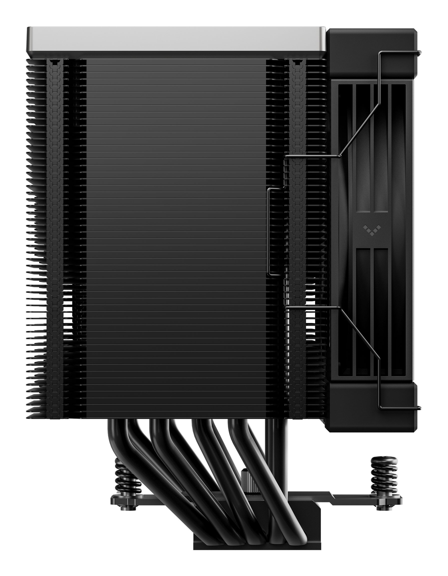 DeepCool AK500 G2 DIGITAL NYX Air Cooler, Single Tower, Performance Fan, LCD Segment Display Screen, CTT 2.0, 5 Copper Heat Pipes, Activate Clearing Tech, 0-RPM Startup/Stop, AI Smart Control, Black.