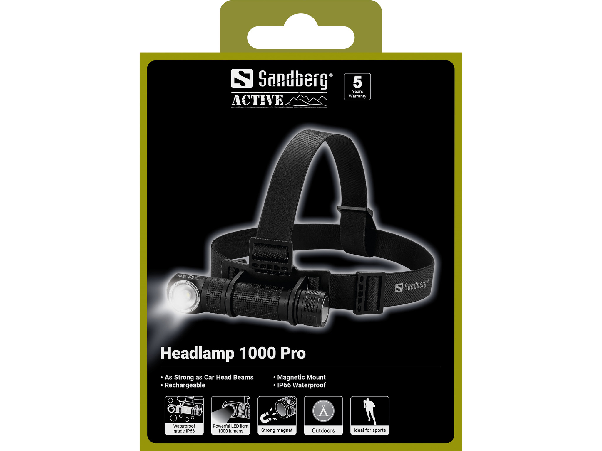 Sandberg Headlamp 1000 Pro