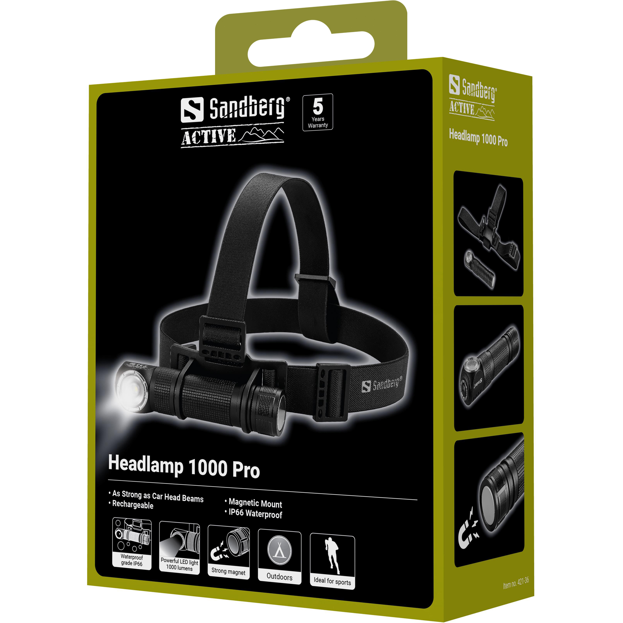 Sandberg Headlamp 1000 Pro