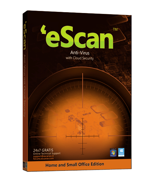eScan SOHO Antivirus - 1 computer 1 jaar - base