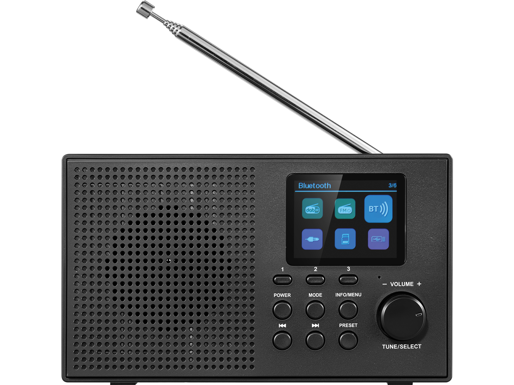 Sandberg Speaker Radio DAB+BT Recharge