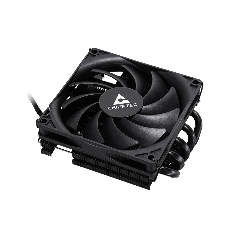 Chieftec Uni // Chieftec Uni // 45mm compact low-profile CPU cooler, 11-blade 92mm PWM slim fan
