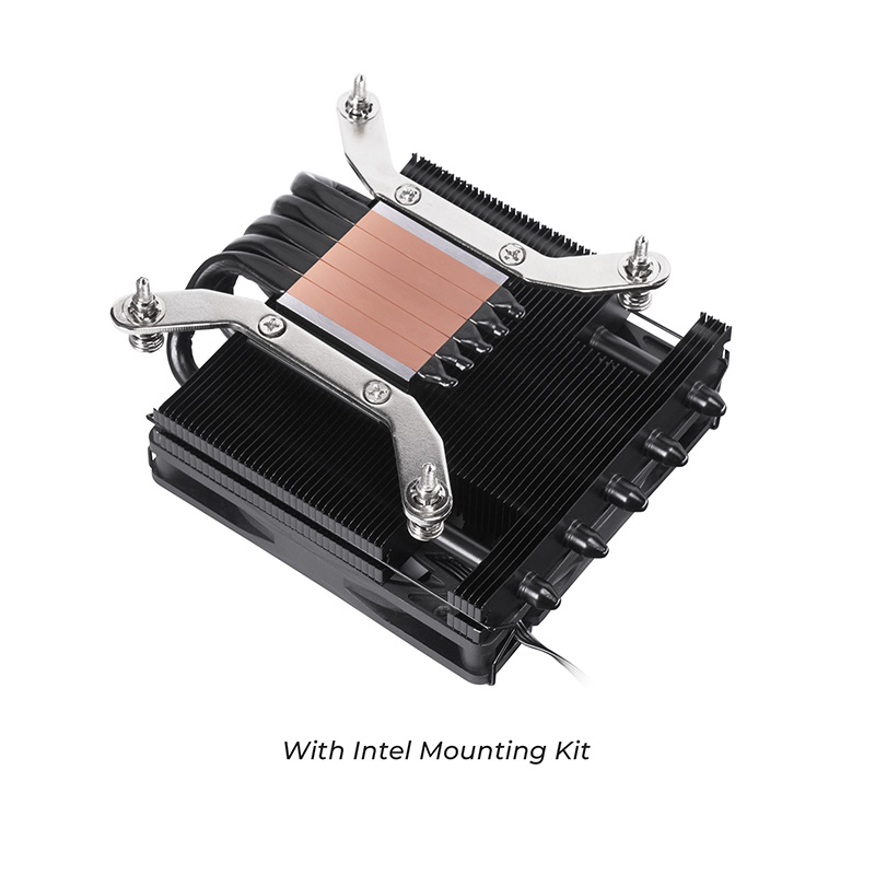 Chieftec Uni // Chieftec Uni // 45mm compact low-profile CPU cooler, 11-blade 92mm PWM slim fan