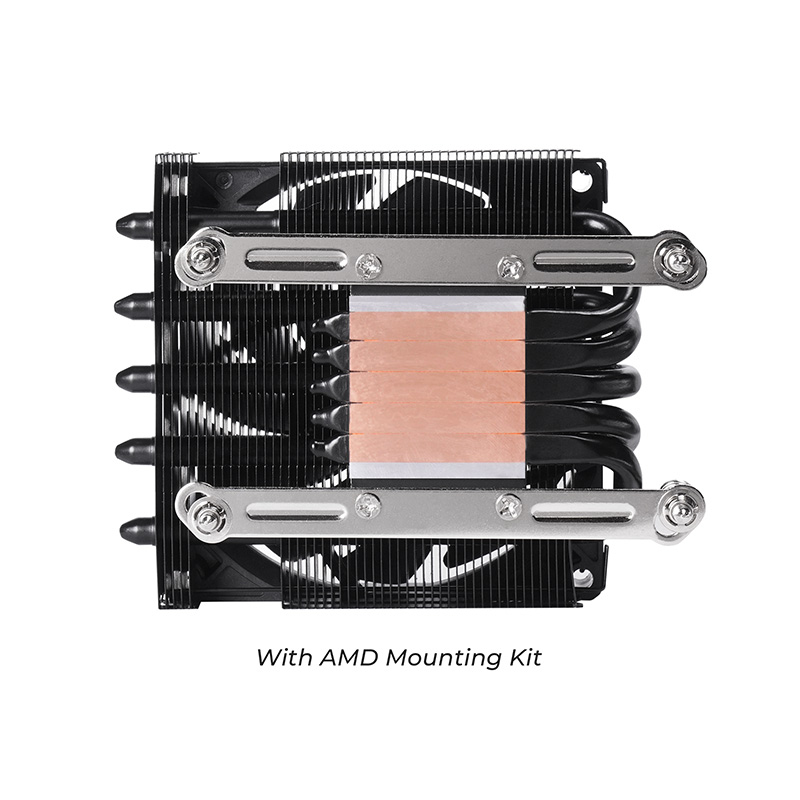 Chieftec Uni // Chieftec Uni // 45mm compact low-profile CPU cooler, 11-blade 92mm PWM slim fan