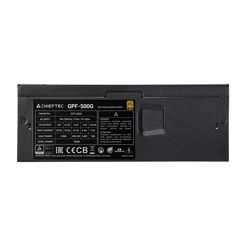 Chieftec Smart // Chieftec Smart // 500W TFX,80PLUS GOLD,bulk
