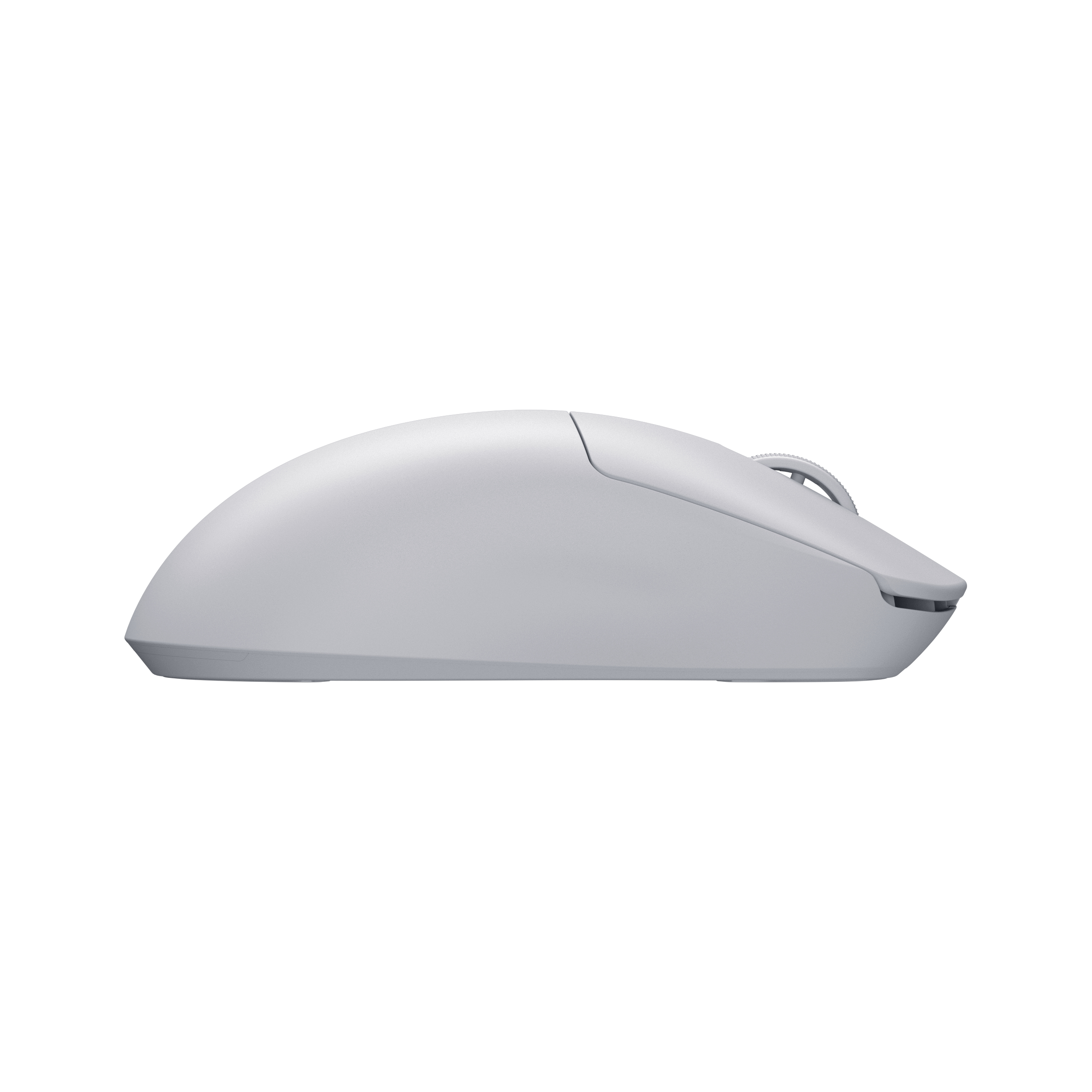 HATOR Quasar 3S ULTIMA 8K wireless, white, HATOR optical 100M switches, PixArt PAW3950, 30000dpi, anti-finger UV texture, 2.4GHz/Bluetooth/USB connection, 300mAh, 47g, 118.5x60.2x37.9mm, 100% PTFE & U-PE spot & glass feet, grips, fabric bag, Gaming mouse