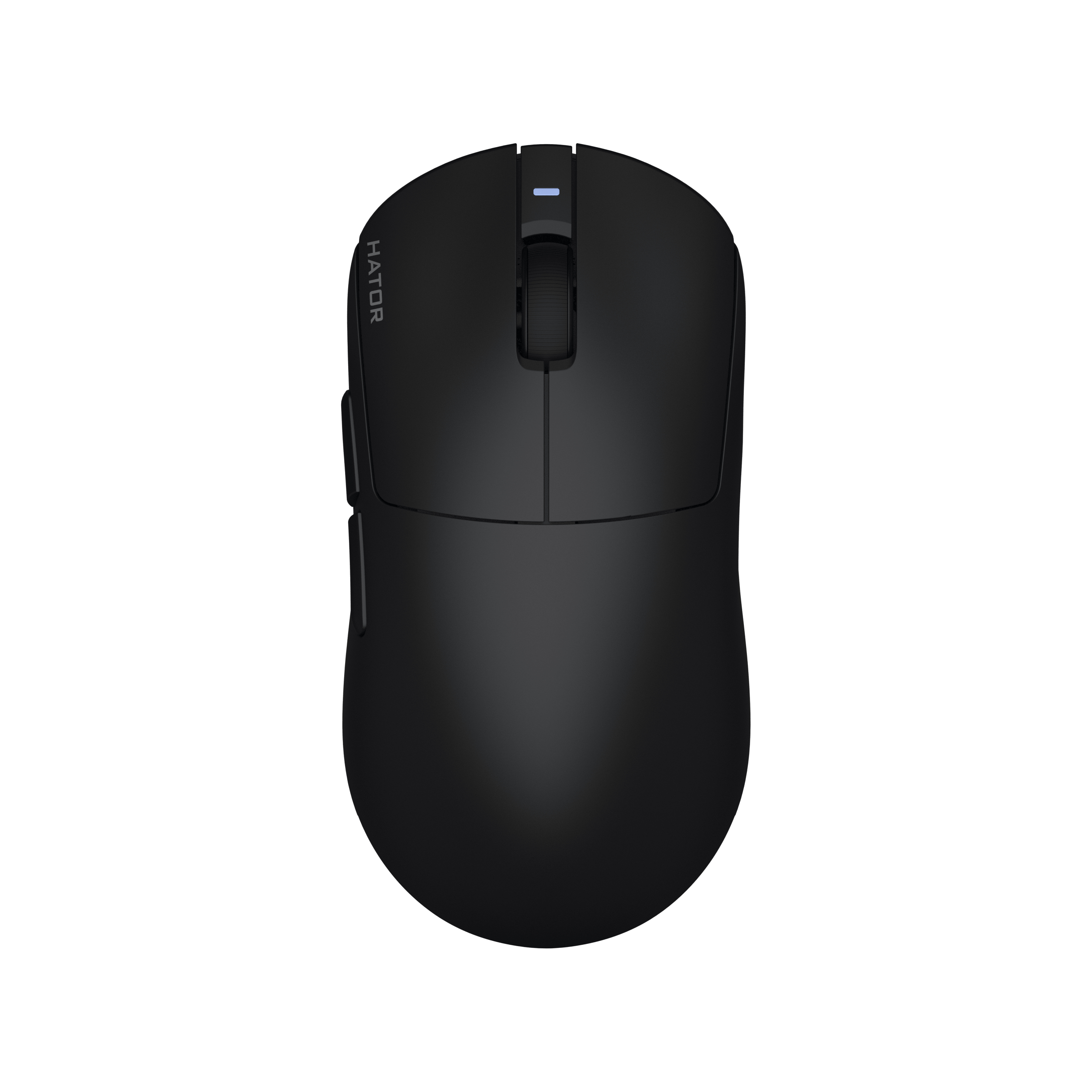 HATOR Quasar 3 ULTIMA 8K wireless, black edition, HATOR optical 100M switches, PixArt PAW3950, 30000dpi, anti-finger UV texture, 2.4GHz/Bluetooth/USB connection, 300mAh, 52g, 125x64x40mm, 100% PTFE & U-PE spot & glass feet, grips, fabric bag, Gaming mous
