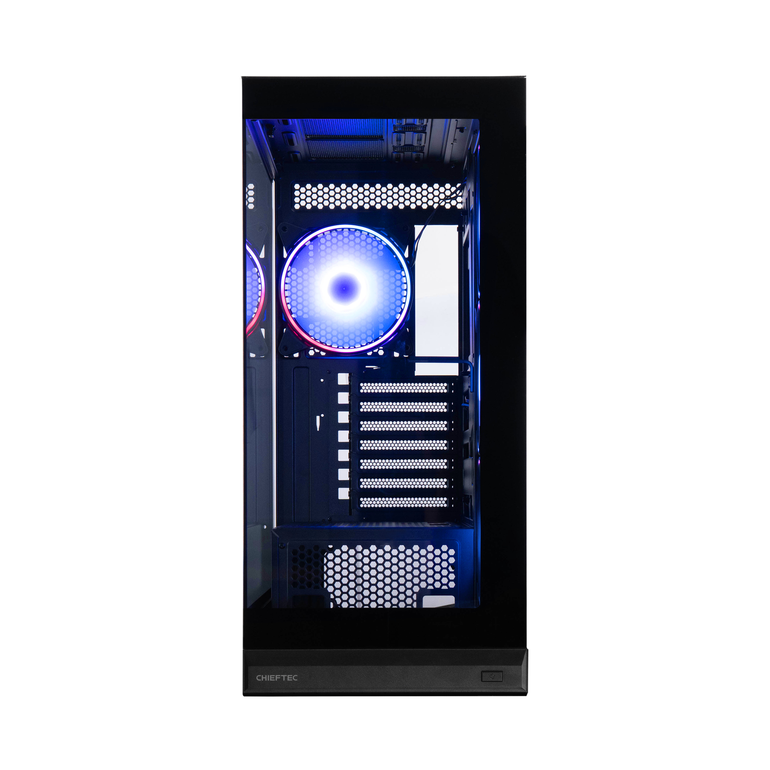 Chieftec Vista Max // Chieftec Vista Max // ATX mid Tower, T Glass side-door & front panel, 4x 14cm ARGB fan + HDD cage included