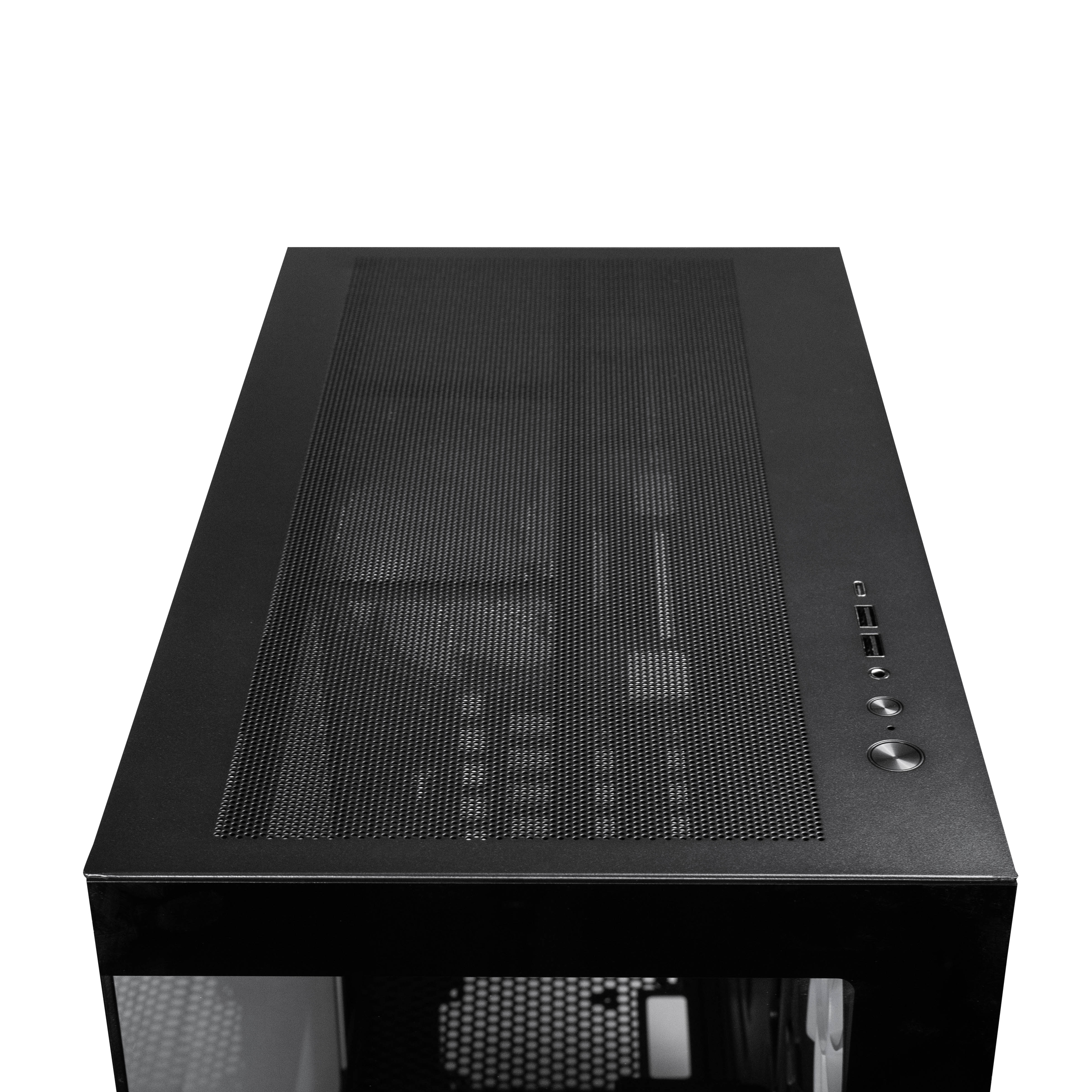 Chieftec Vista Max // Chieftec Vista Max // ATX mid Tower, T Glass side-door & front panel, 4x 14cm ARGB fan + HDD cage included