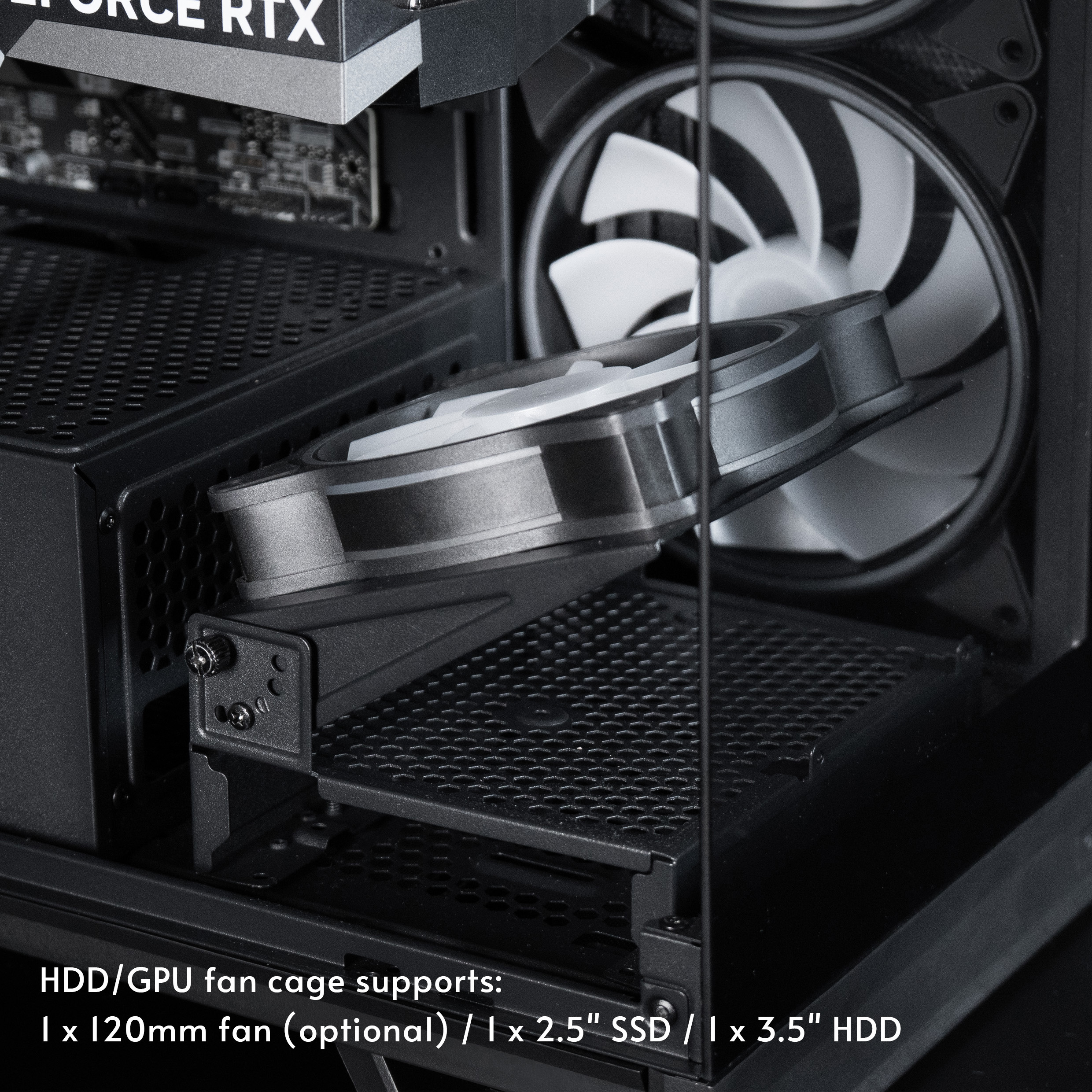 Chieftec Vista Max // Chieftec Vista Max // ATX mid Tower, T Glass side-door & front panel, 4x 14cm ARGB fan + HDD cage included