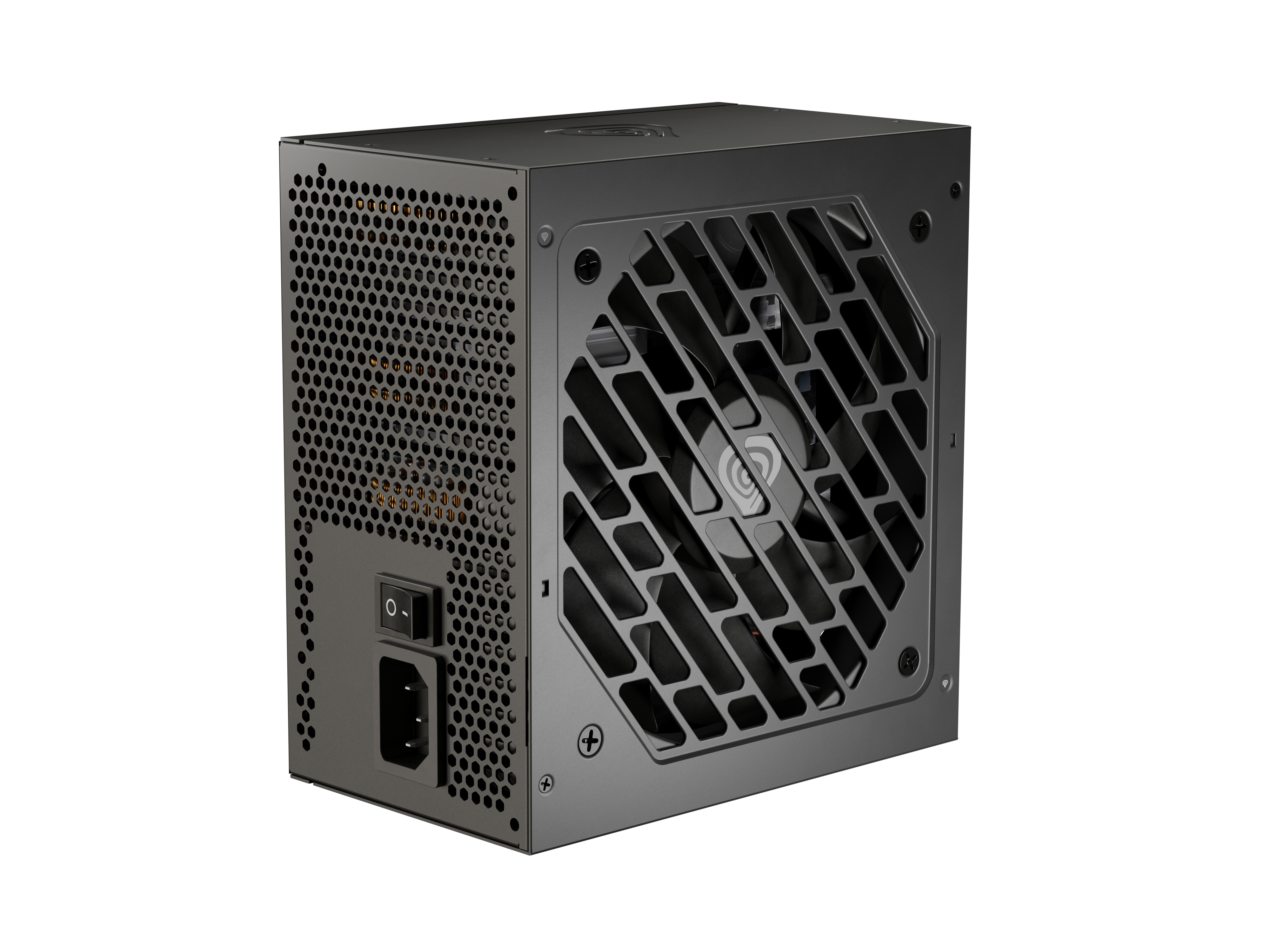 Genesis Nihon ATX 3.1 voeding 650W, 80 PLUS Bronze, niet-modulair, zwarte behuizing, 120mm ventilator