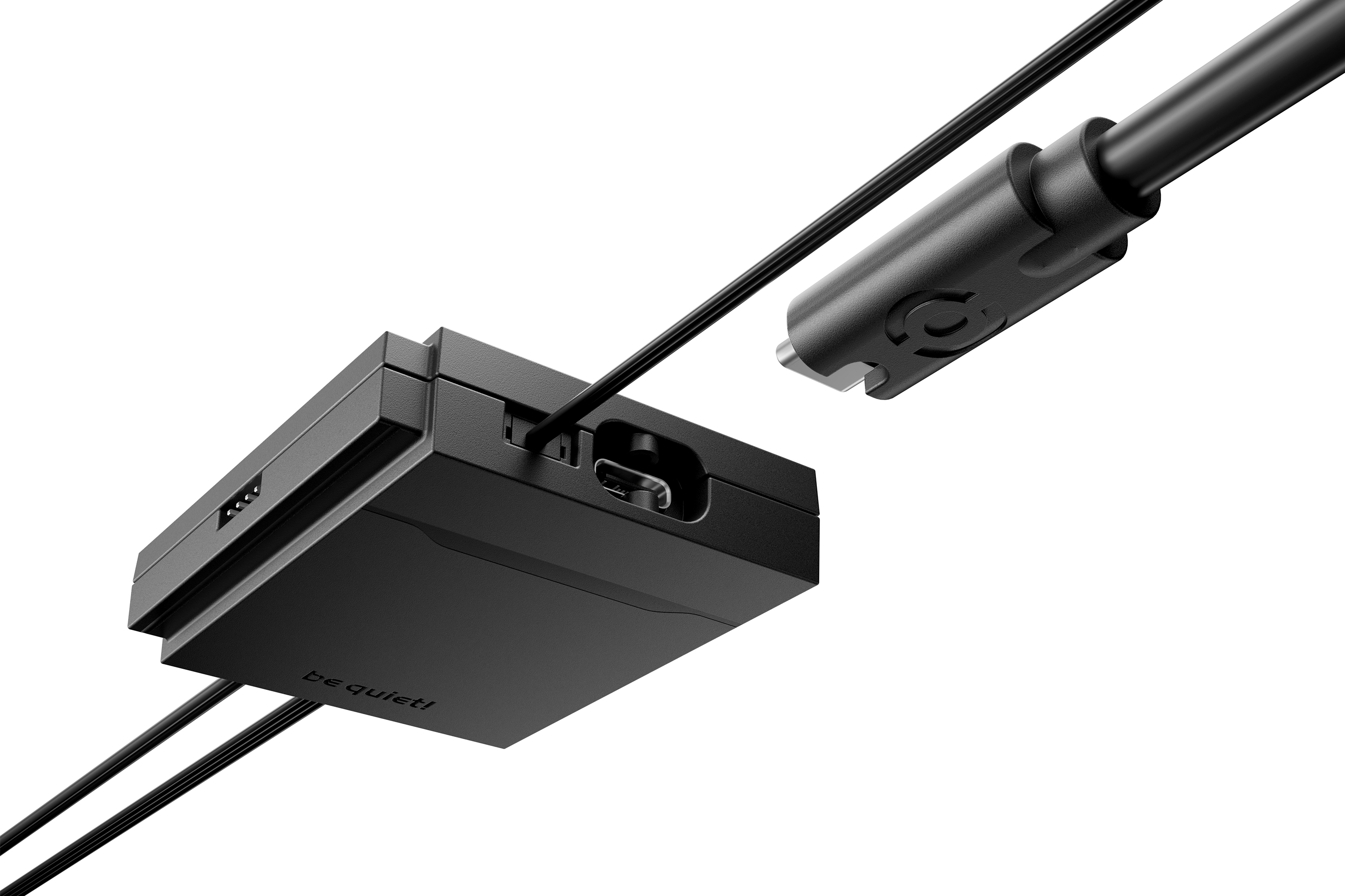 be quiet! Light Loop IO LCD 240mm Black AIO Water Cooler, IPS Display, 2 x Light Wings LX 120 mm PWM high-speed, ARGB with IO integration Intel: 1851/1700/1200/115x AMD: AM4/AM5, IO ARGB Hub