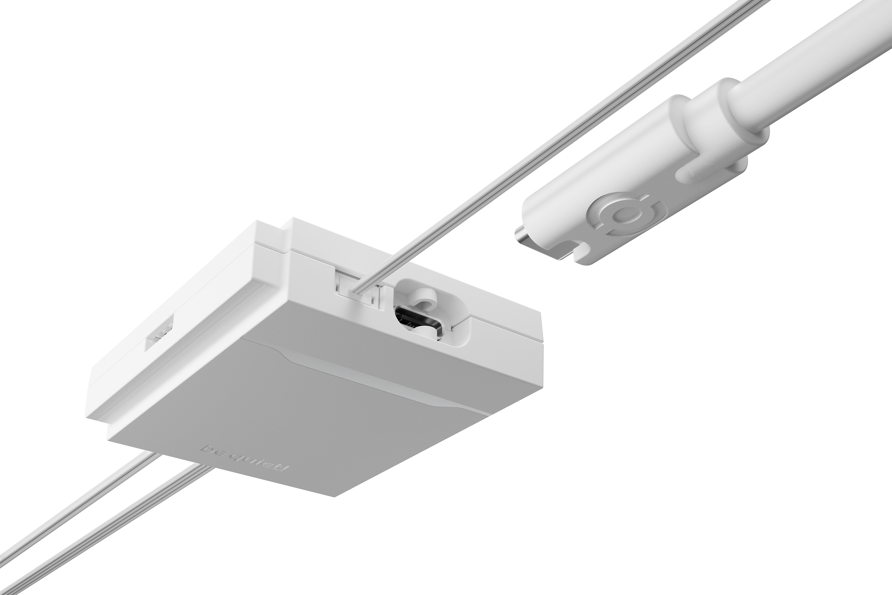 be quiet! Light Loop IO LCD 360mm White AIO Water Cooler, IPS Display, 3 x Light Wings LX 120 mm PWM high-speed, ARGB with IO integration Intel: 1851/1700/1200/115x AMD: AM4/AM5, IO ARGB Hub