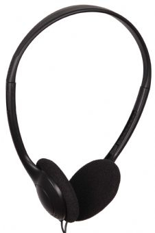 Gembird hoofdtelefoon met volumeregeling zwart