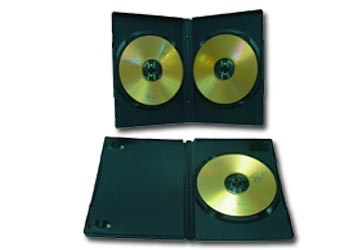 Gembird dvd-2b black DVD box for 2 pcs