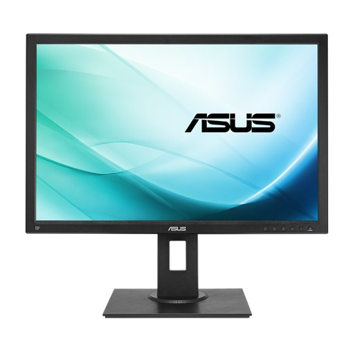 ASUS BE24AQLB Business Monitor - 24 inch (24.1 inch viewable) 16:10 (1920x1200), IPS, Ergonomic Stand, Displayport, DVI-D, VGA, audio in / earphone, USB