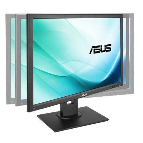 ASUS BE24AQLB Business Monitor - 24 inch (24.1 inch viewable) 16:10 (1920x1200), IPS, Ergonomic Stand, Displayport, DVI-D, VGA, audio in / earphone, USB