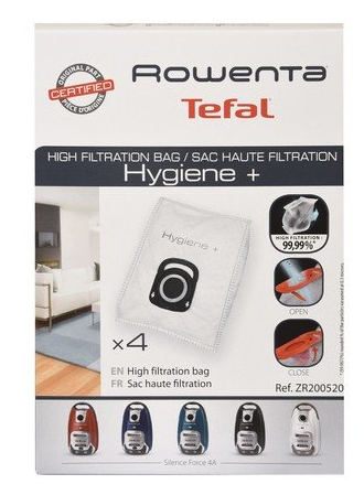 Rowenta Stofzuigerzak Hygiene + Optimal geschikt voor Silence Force 4A X-trem Power RO3985 OR3951