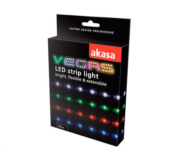 Akasa Vegas LED strip light, 50cm, Red