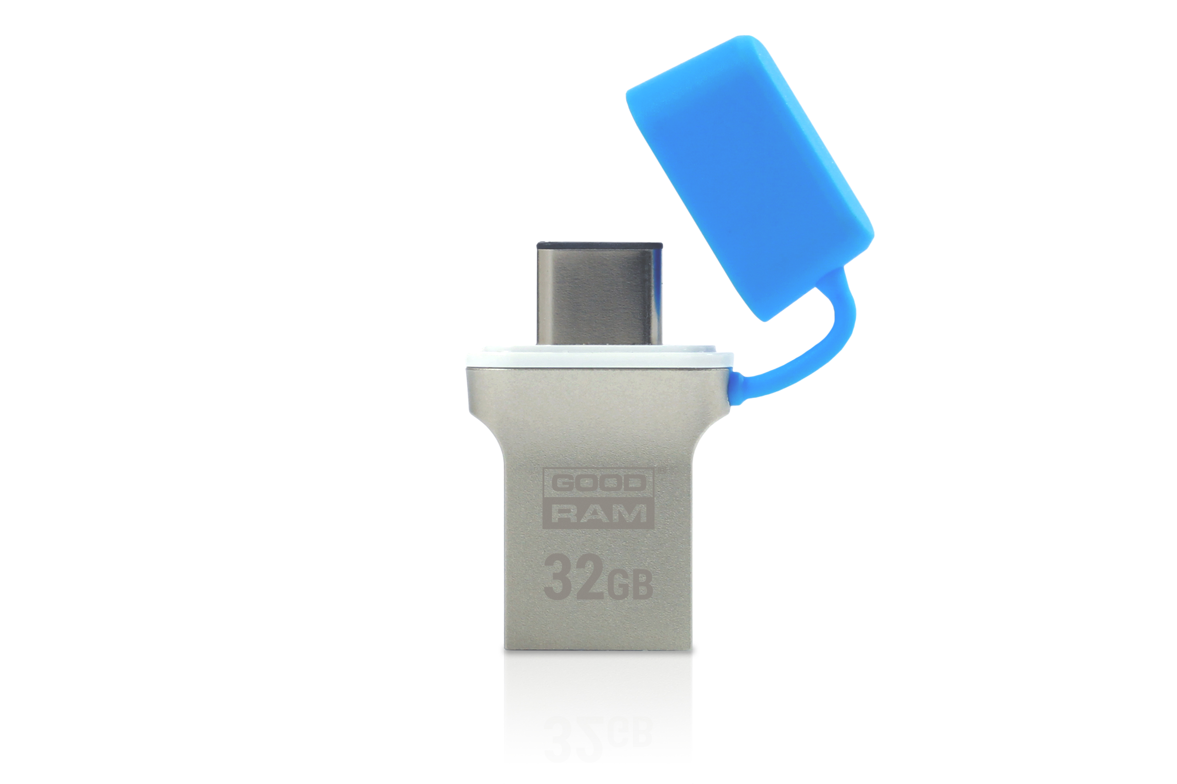 GOODRAM USB3.1 Flash Drive, 32 GB, ODD3, USB A and C connector, Compact, 60/20 MB/s (USB3/2/1.1 comp)