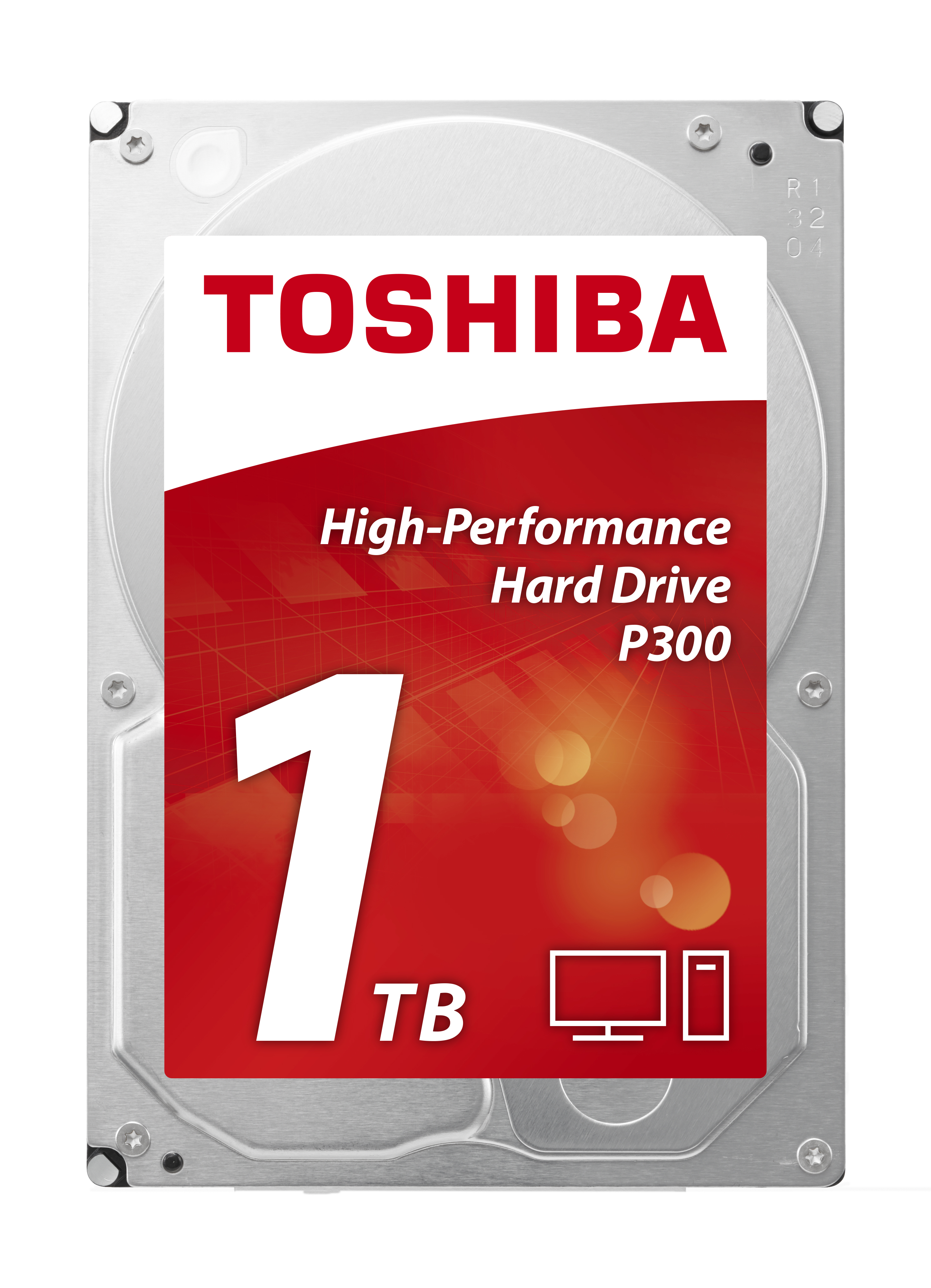 Toshiba P300 3.5 SATA6GBS HDD, 1 TB, 7200 rpm, 32 MB Cache