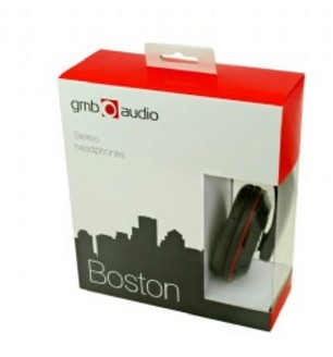 Gembird Boston v2 stereo headset met microfoon