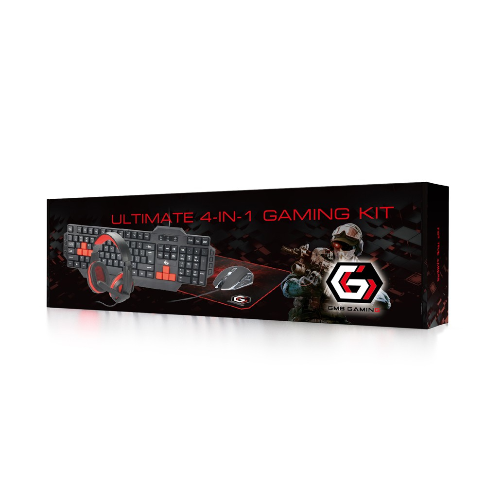 Gembird 4-in1 Gaming kit