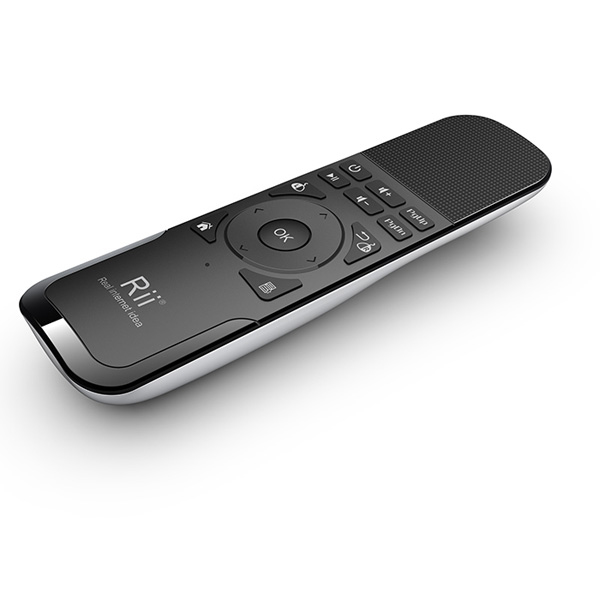 Rii i7 Ulra slim Airmouse Remote (2.4G) for Windows, Mac, Linux and Android. USB Dongle, 2x AAA (not included)