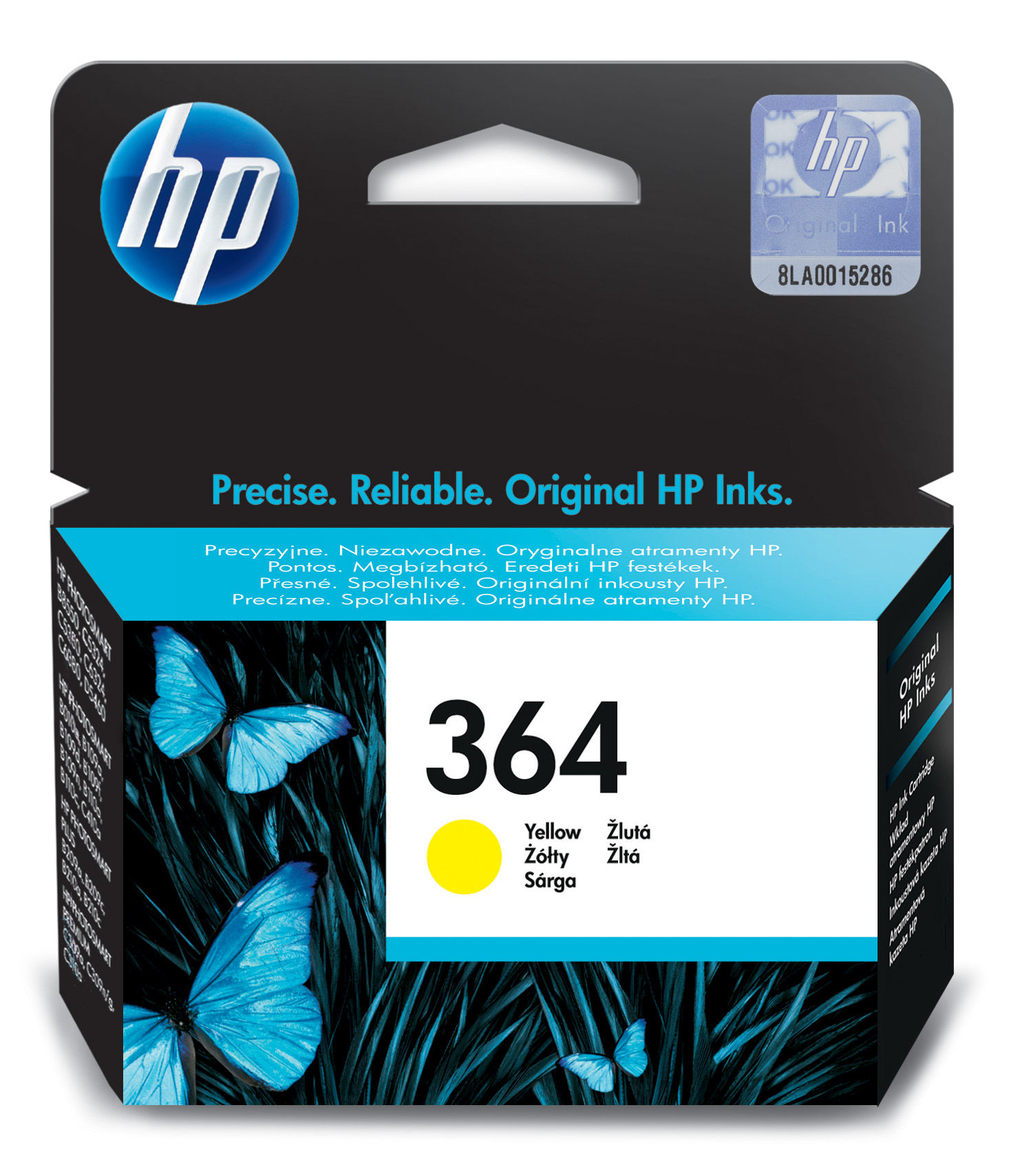 HP 364 inktcartridge geel standard capacity 3ml 300 pagina s 1-pack met vivera inkt