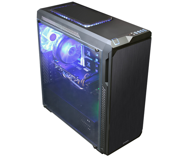 Zalman Z9 NEO PLUS BLACK, ATX Mid Tower PC Case, Full Acryl side panel, 5 Fans installed (15 dot Blue LED 3 Fans, 2 standard fans installed)