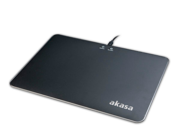 Akasa Vegas X9 RGB Mouse Pad, 9 modes of LED backlight illumination with light intensity control and switch